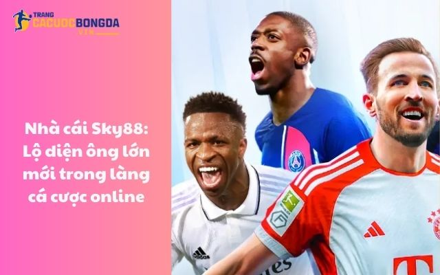 Nhà cái Sky88: Lộ diện ông lớn mới trong làng cá cược online